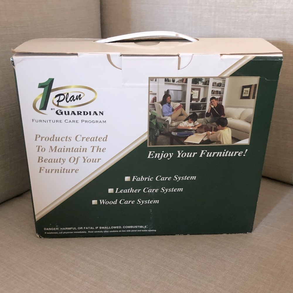 NEW! Guardian Furniture Care Kit for Fabric, Wood & Leather - New in Box
